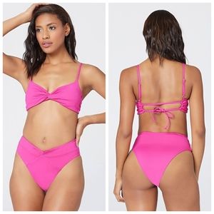 L*Space Ringo Nancy Lee Bikini Set Bougainvillea